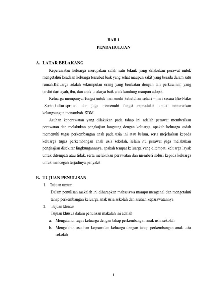 Tugas Fix Perkembangan Keluarga Dengan Anak Usia Pra Sekolah Dan Usia