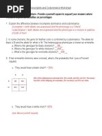 Click here to save or print this test as a pdf! Mendelian Genetics Worksheet Answers Promotiontablecovers