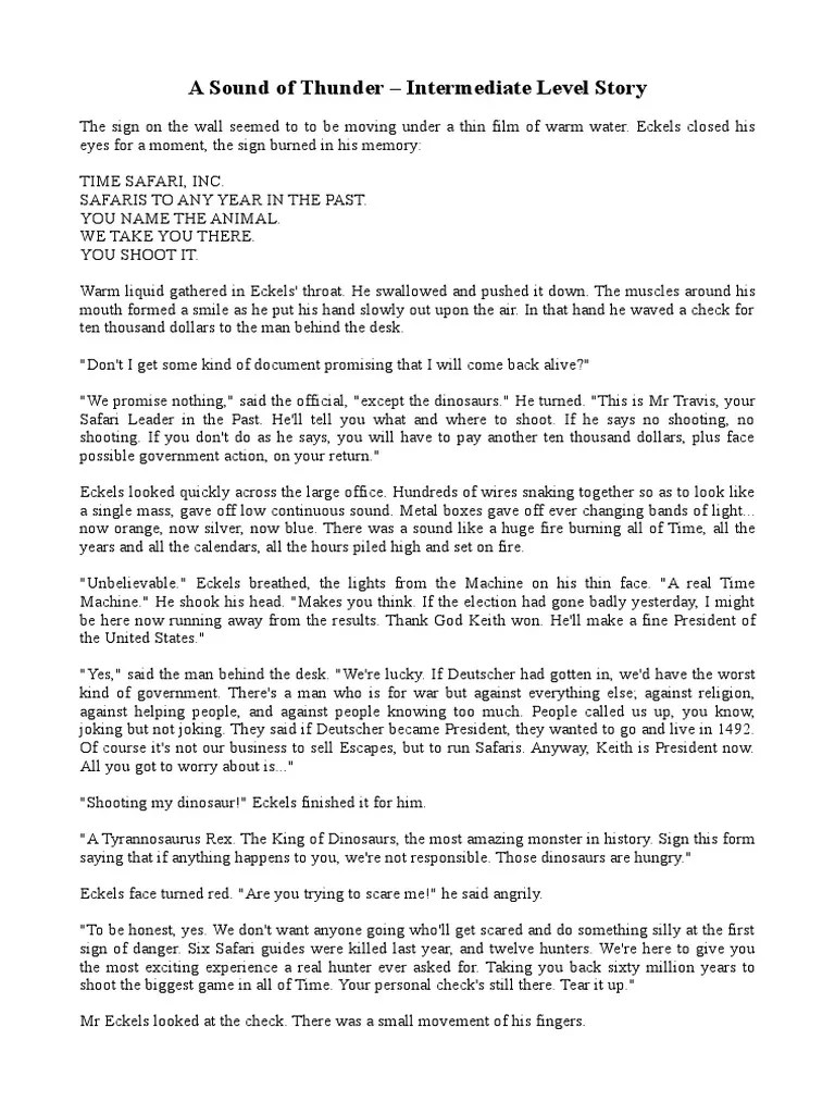 ASoundofThunderintermediate.pdf Mouse Nature