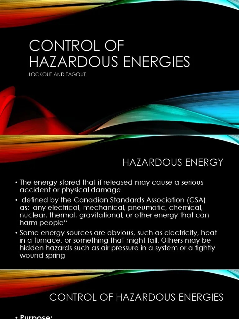 Control_of_Hazardous_Energies.pptx Safety Energy And Resource