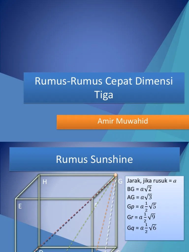 Rumus Cepat | PDF
