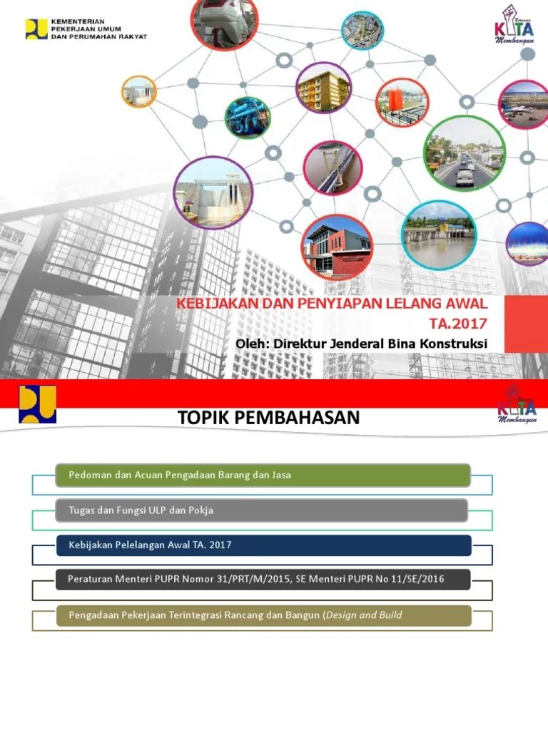 Peraturan Menteri Pekerjaan Umum Dan Perumahan Rakyat Nomor 31prtm2015 Ini Aturannya
