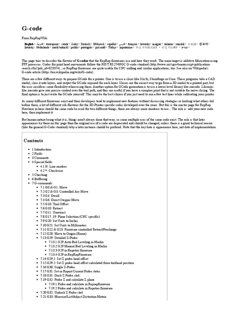 Gcode A Comprehensive Guide to Gcode and Mcode Commands for 3D