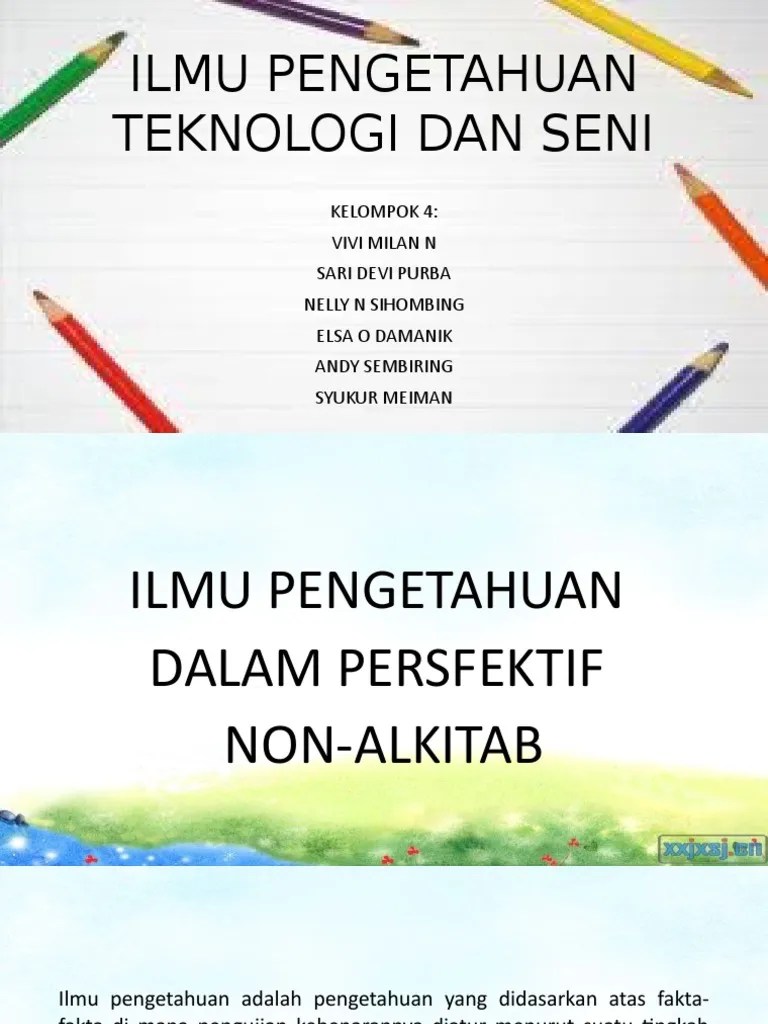 Apa Yang Dikatakan Alkitab Tentang Ilmu Pengetahuan Terkait Ilmu