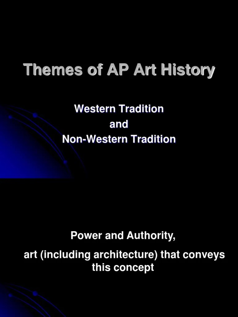 Themes of AP Art History PDF Landscape Painting Paintings