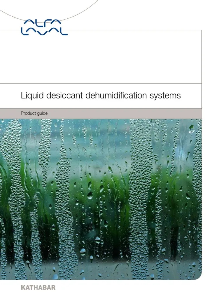 Kathabar Liquid Desiccant Product Guide Digital Air Conditioning