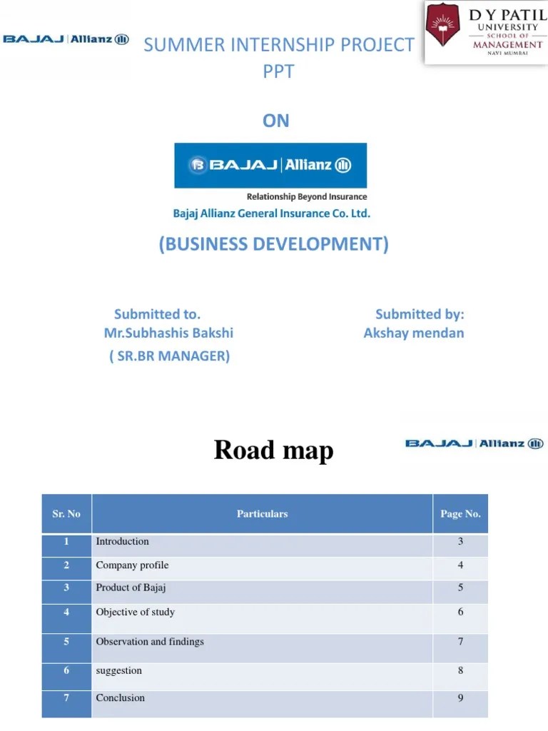 BAJAJ ALLIANZ PPT1.pptx Insurance Financial Services