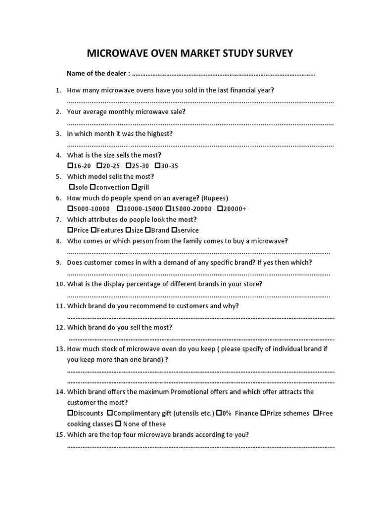 Dealer Questions PDF