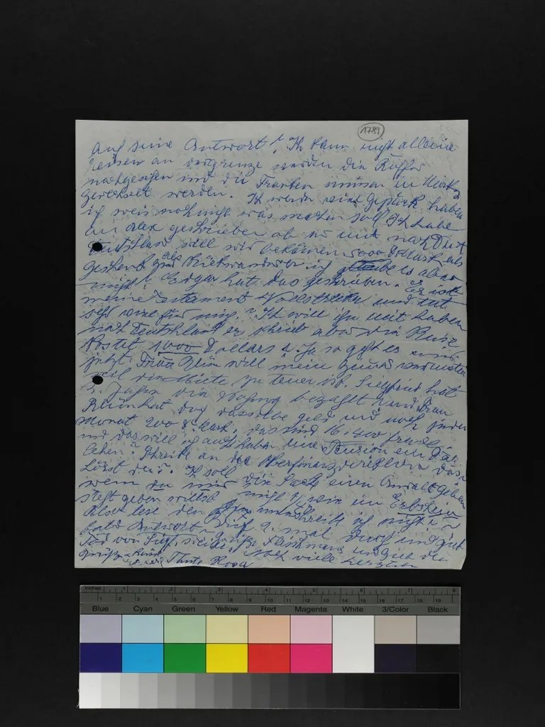 5. Schwab Letters YV 1789