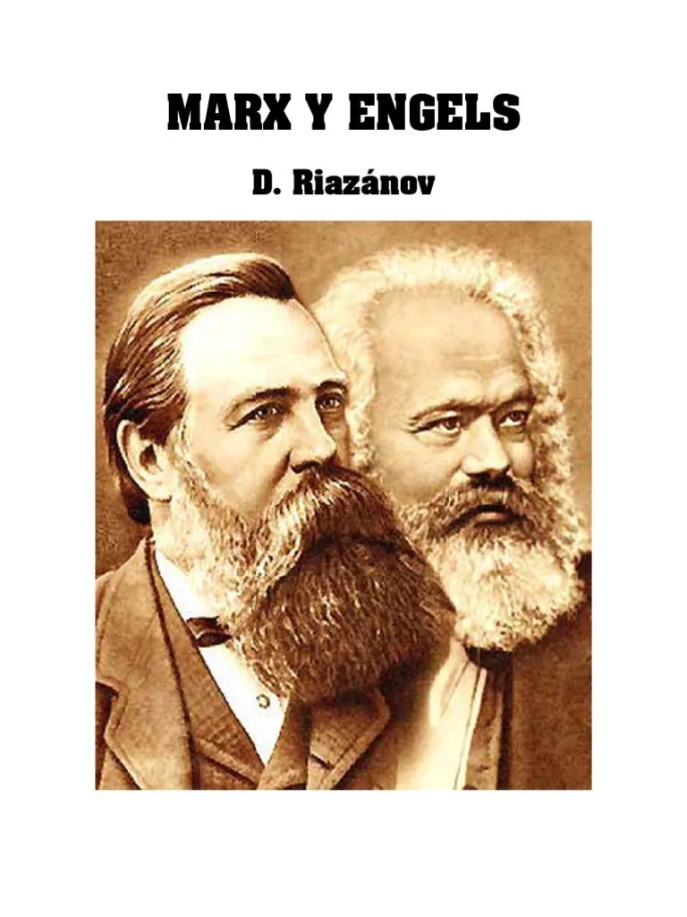 David Riazanov, Marx y Engels PDF PDF Friedrich Engels Karl Marx