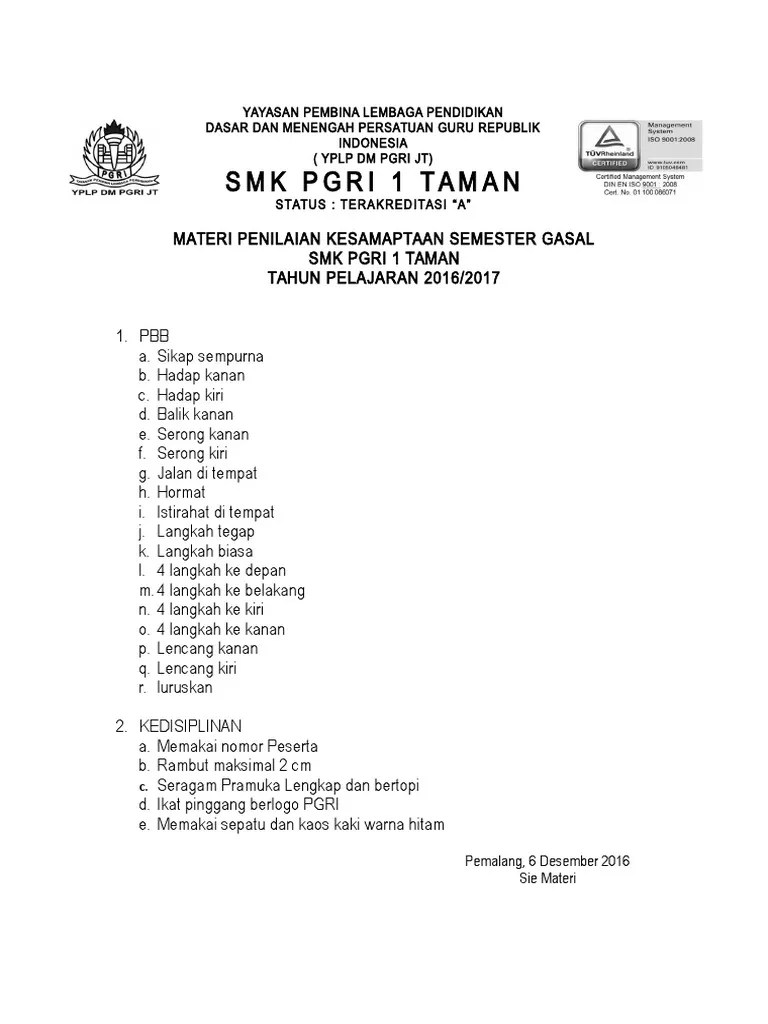Materi Kesamaptaan | PDF