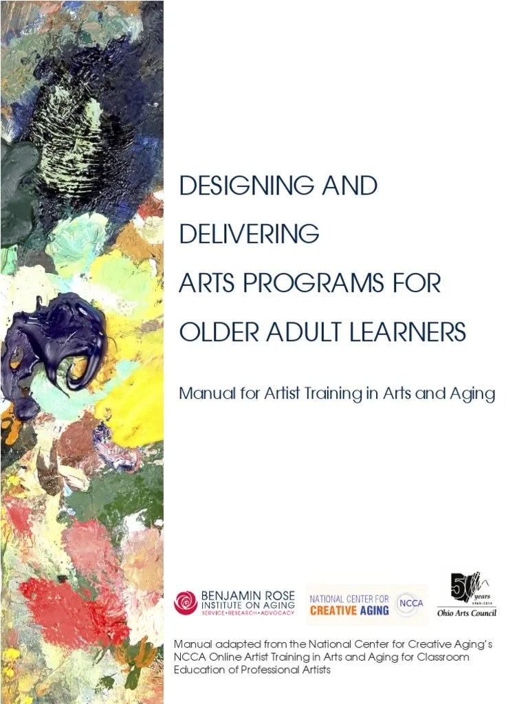 Manual for Artist Training in Arts and Aging (1) Art Therapy Ageing