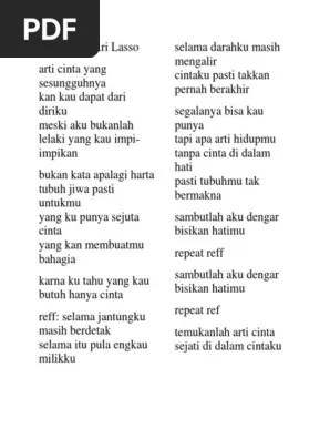 Arti Cinta | PDF