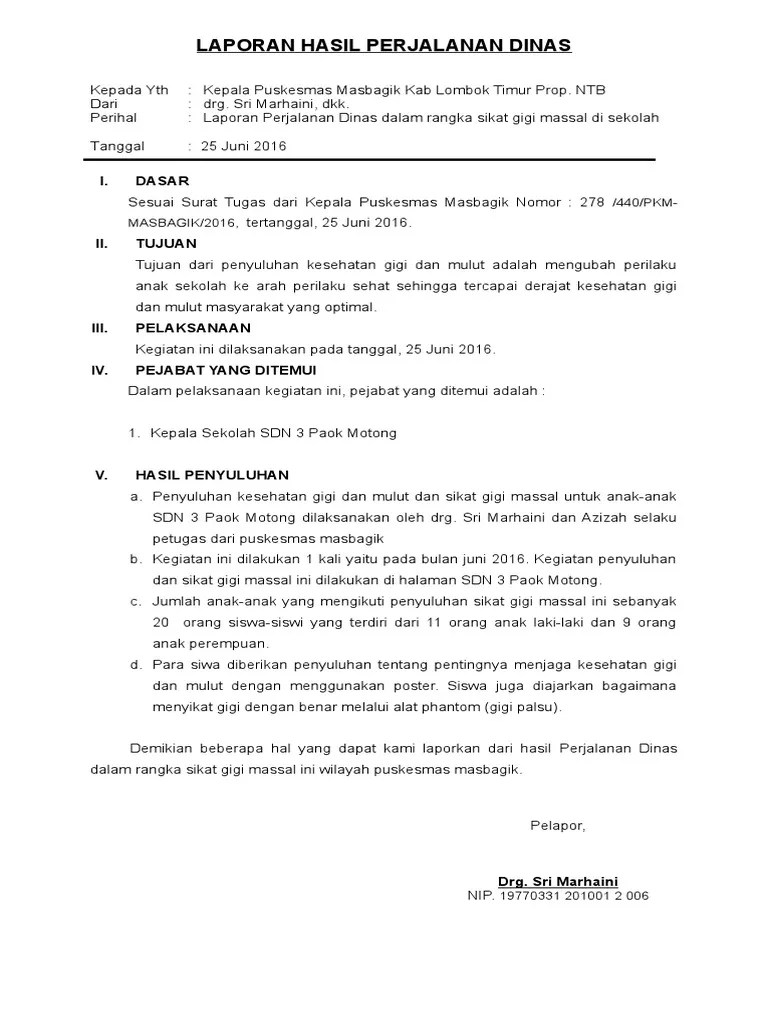Laporan Sikat Gigi Masal | PDF