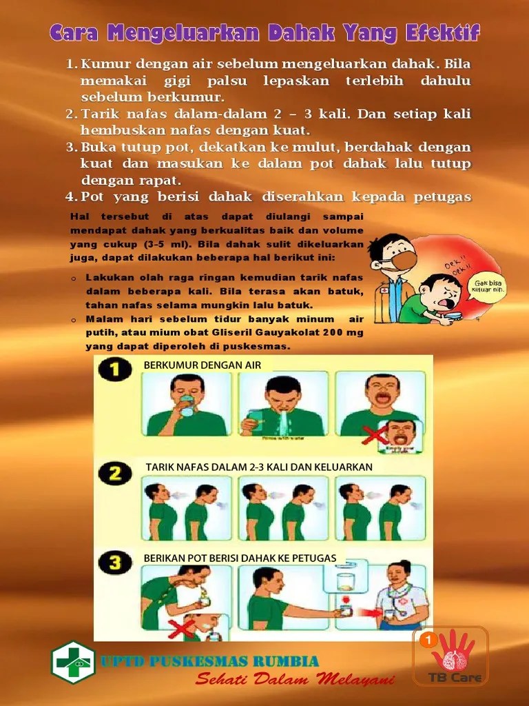 Cara Mengeluarkan Dahak Yang Efektif | PDF