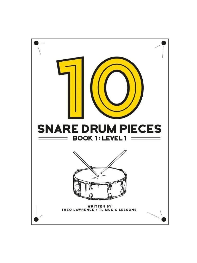 10 Snare Drum Pieces Book 1 Level 1 Rhythm And Meter Sound