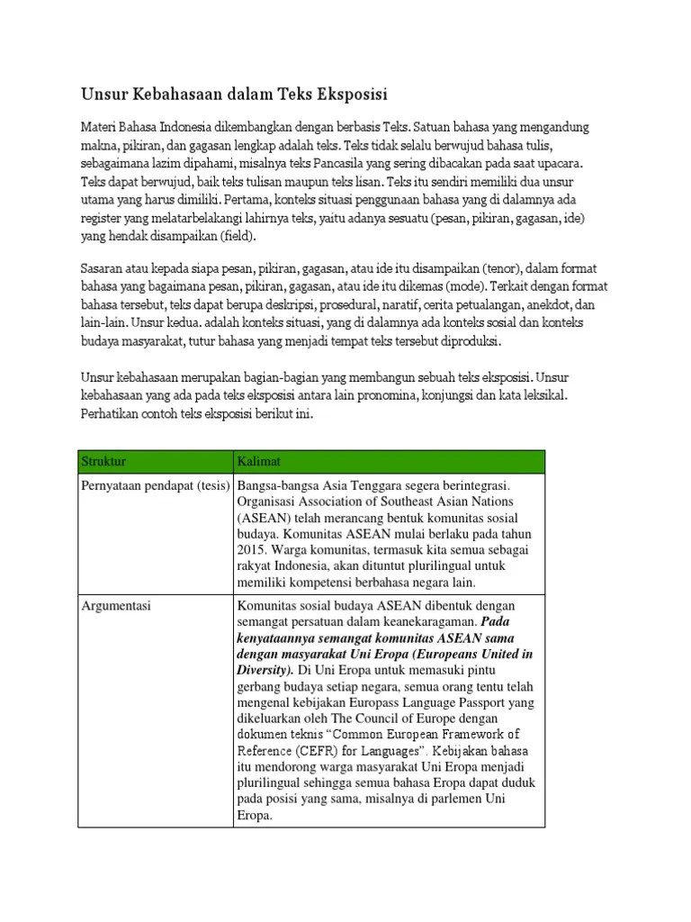 Contoh Teks Anekdot Dan Unsur Kebahasaannya Serbameme