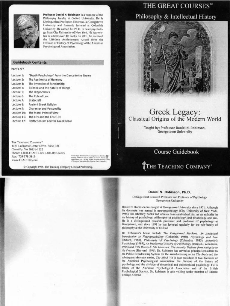 Greek Legacy Classical Origins of the Modern World Scanned