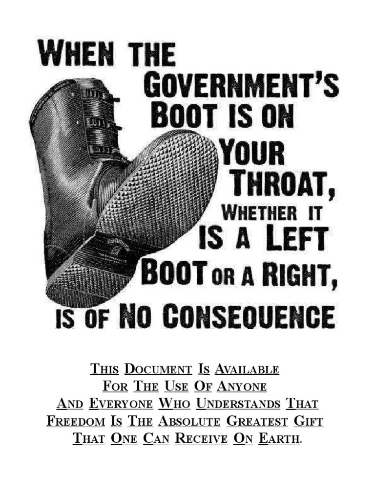 Truth Affidavit Regarding Right To Travel United States