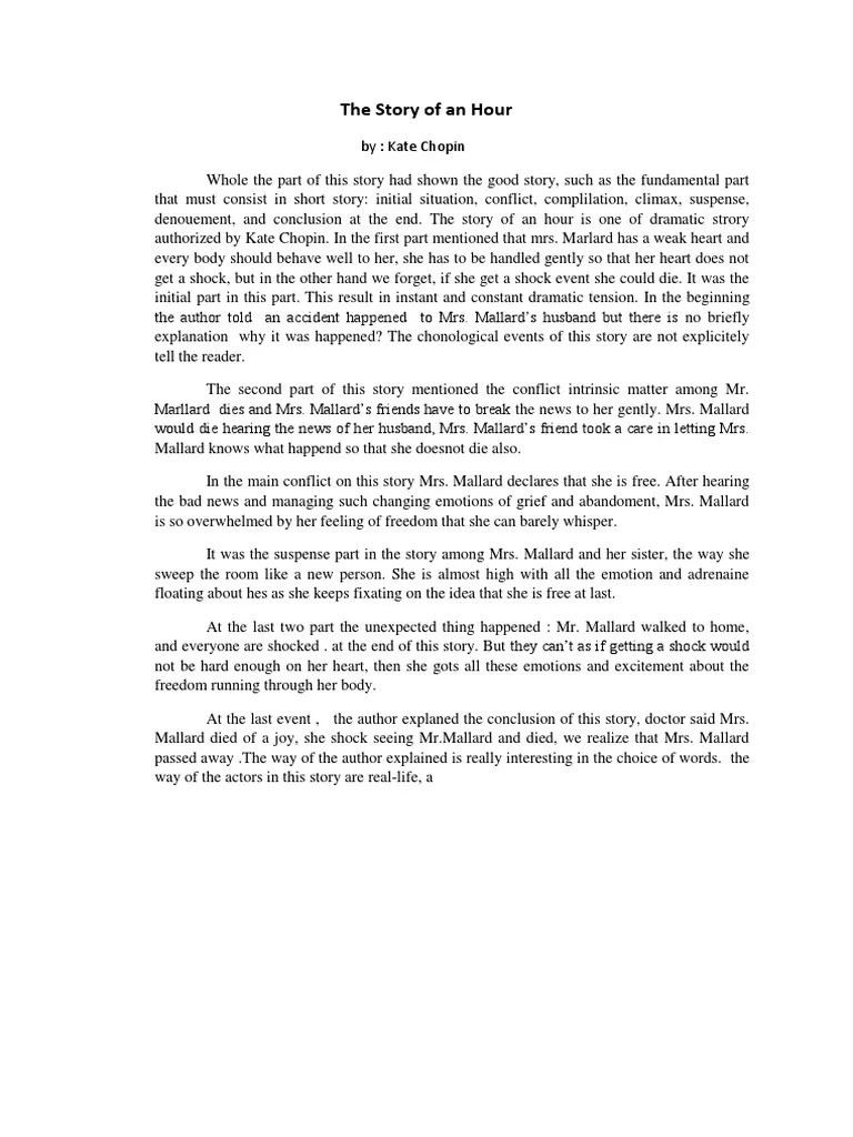 The Story of an Hour.docx