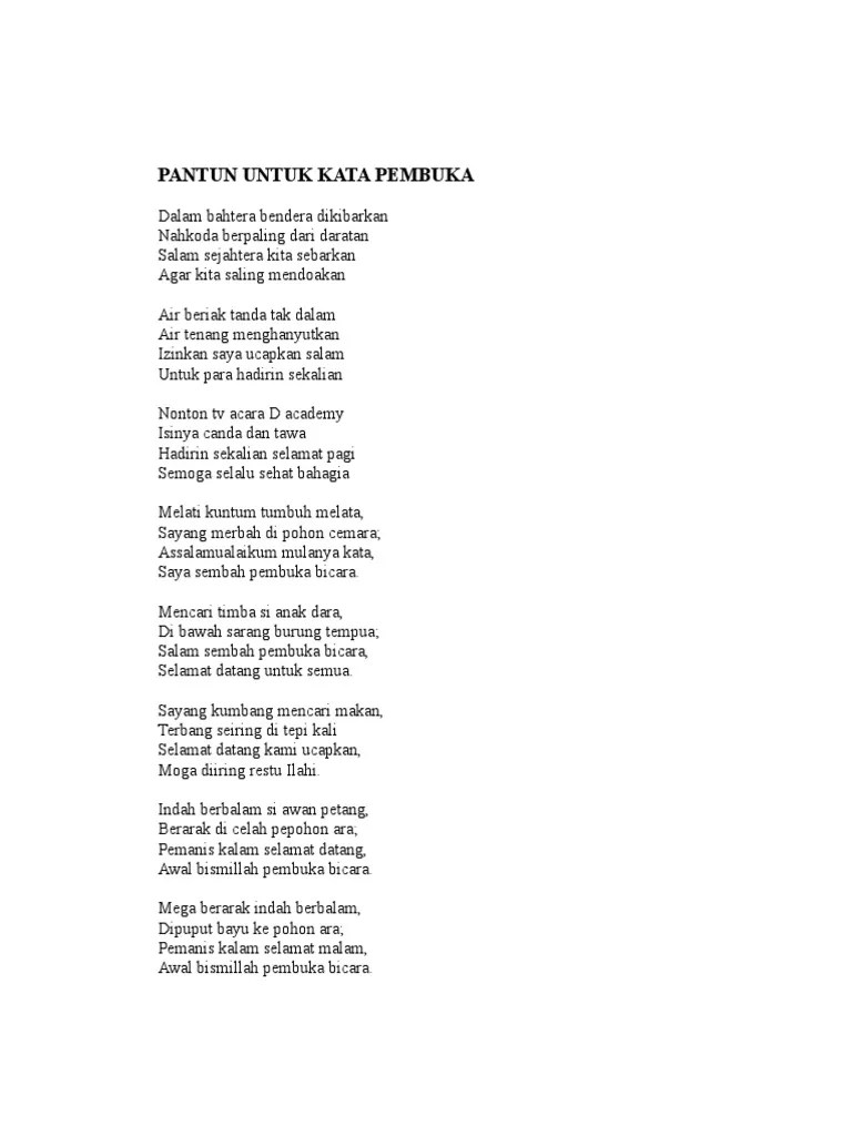 Kumpulan Pantun | PDF