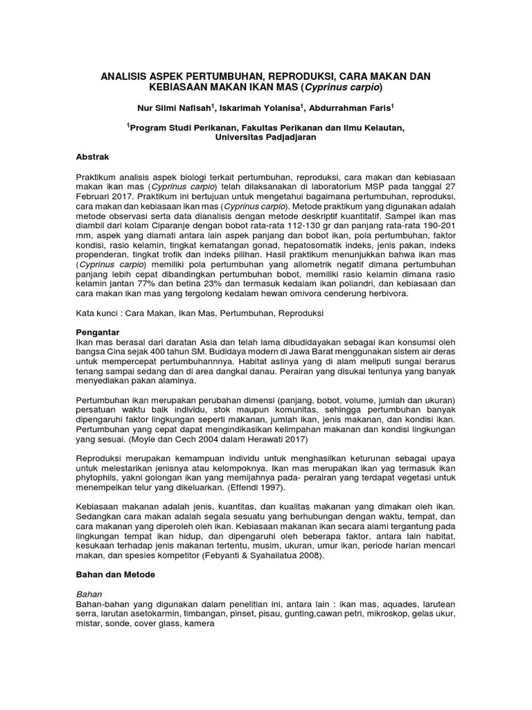 Kelompok 17 Ikan Mas Jurnal