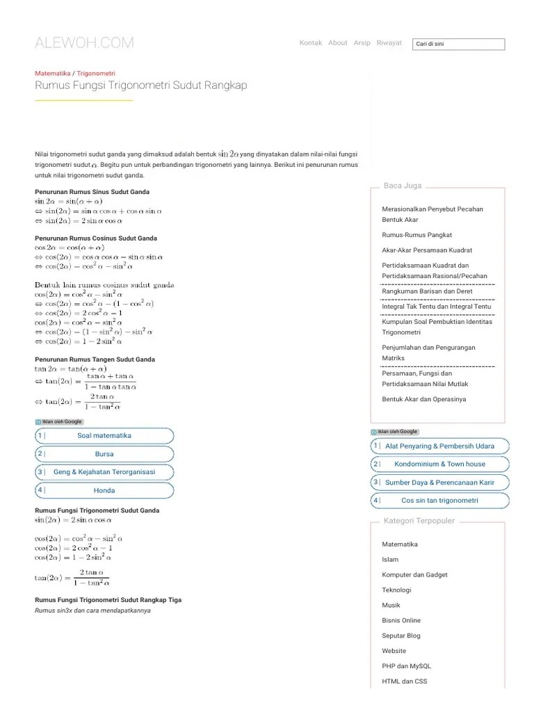 Rumus Fungsi Trigonometri Sudut Rangkap.pdf