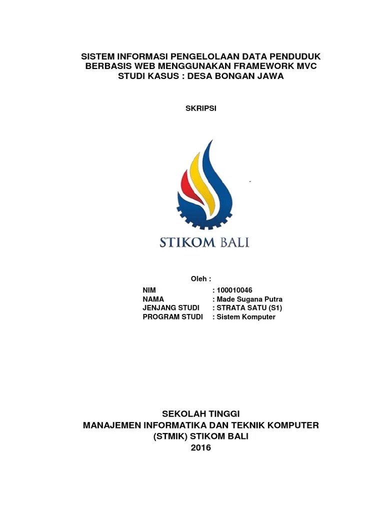 Contoh Skripsi Sistem Informasi Akademik Sekolah Berbasis Web Terupdate
2022