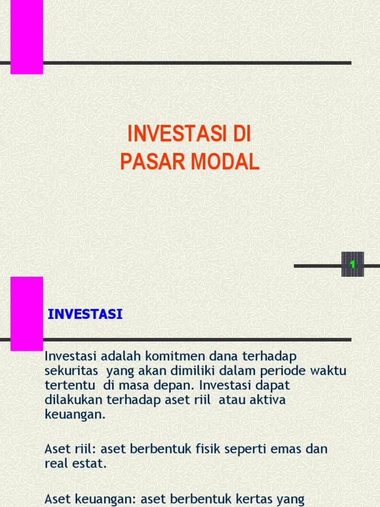 3 Investasi dan Pasar Modal Revisi.ppt