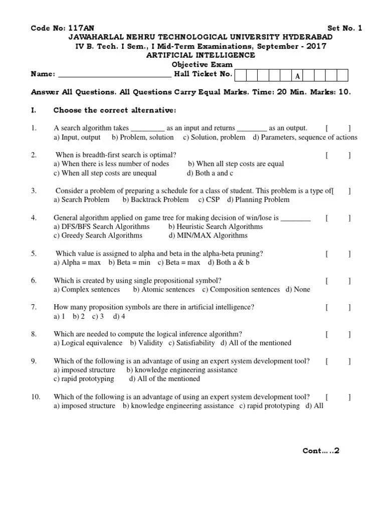 117AN ARTIFICIAL INTELLIGENCE.pdf Algorithms