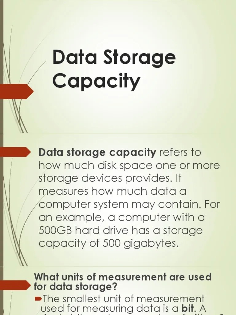 08_29Data Storage Capacity Byte Bit Free 30day Trial Scribd