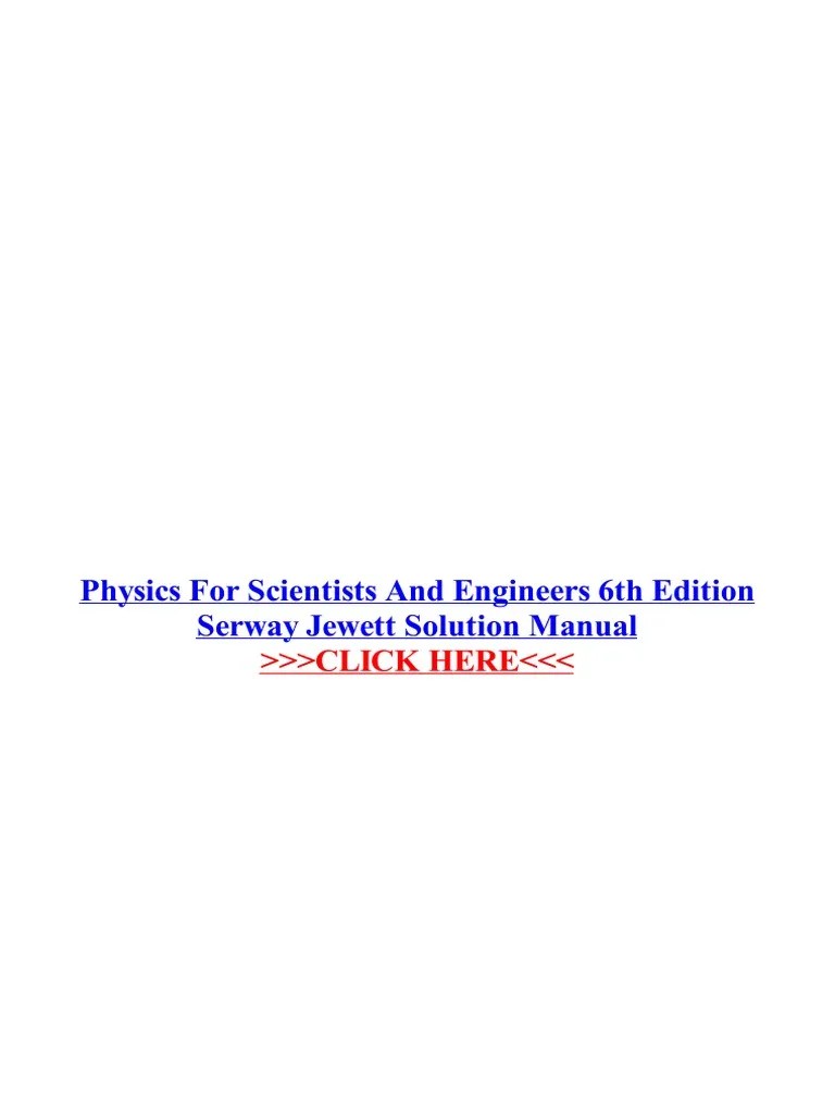 Serway 8th Solutions Volume 2 ? kelliemay