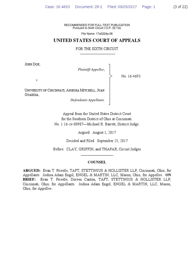 Appeals court decision Hearsay Witness