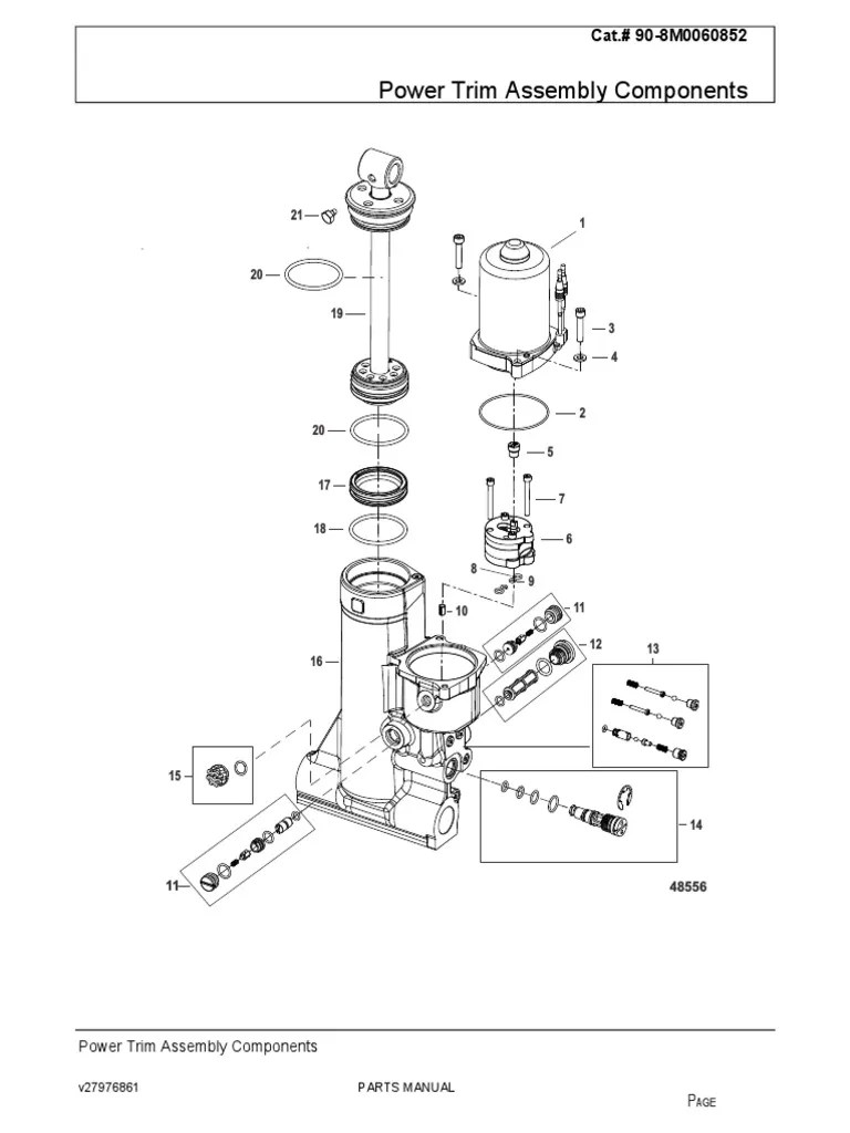 Power Trim Assembly Components | PDF | Vehicle Technology | Engine