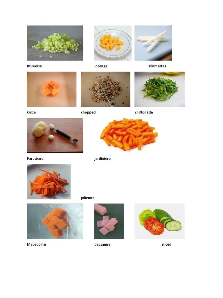 Potongan Sayuran | PDF