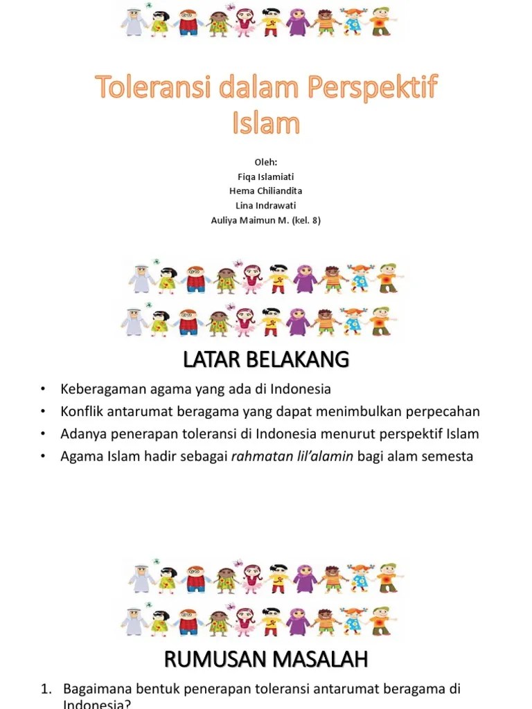 ppt toleransi