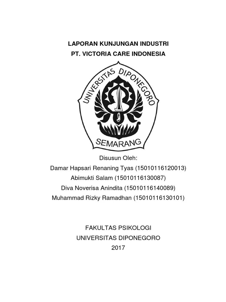 Laporan Kunjungan Industri