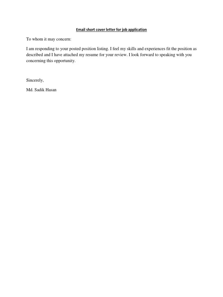 We did not find results for: Email Short Cover Letter For Job Application Business Documents Recruitment