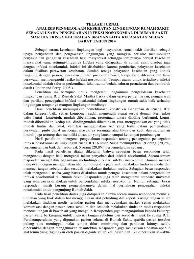 JURNAL INFEKSI NOSOKOMIAL PDF