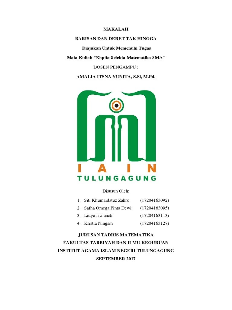 Barisan Dan Deret Tak Hingga Fixs Pol (1)