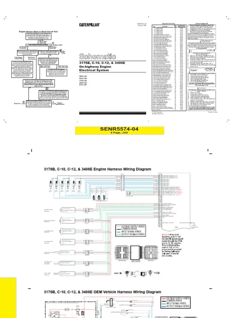 CAT WIRING DIAGRAMS 5EK.pdf | Vehicle Technology | Machines