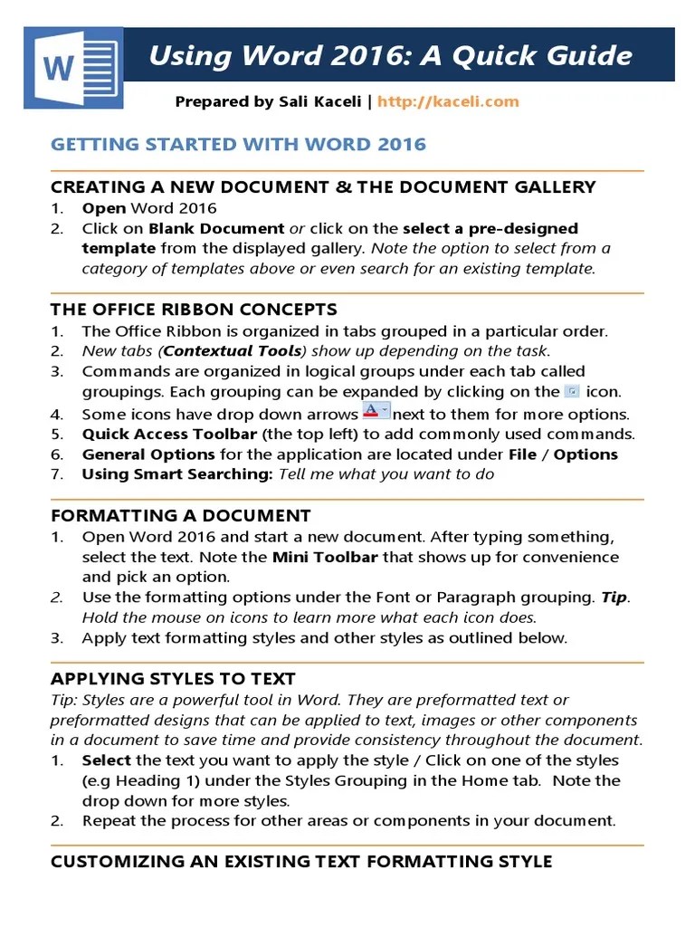 User manual Microsoft Word 2010 (English 66 pages)