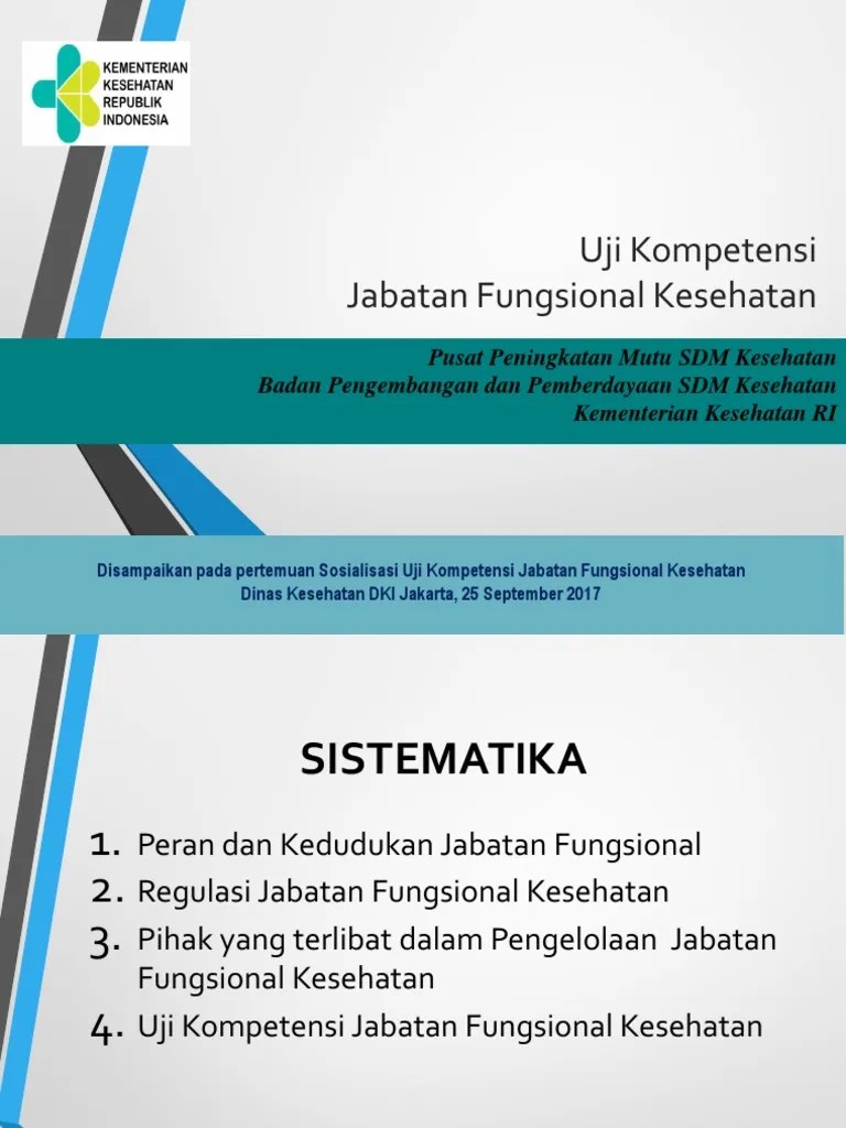 Contoh Soal Uji Kompetensi Jabatan Fungsional Umum