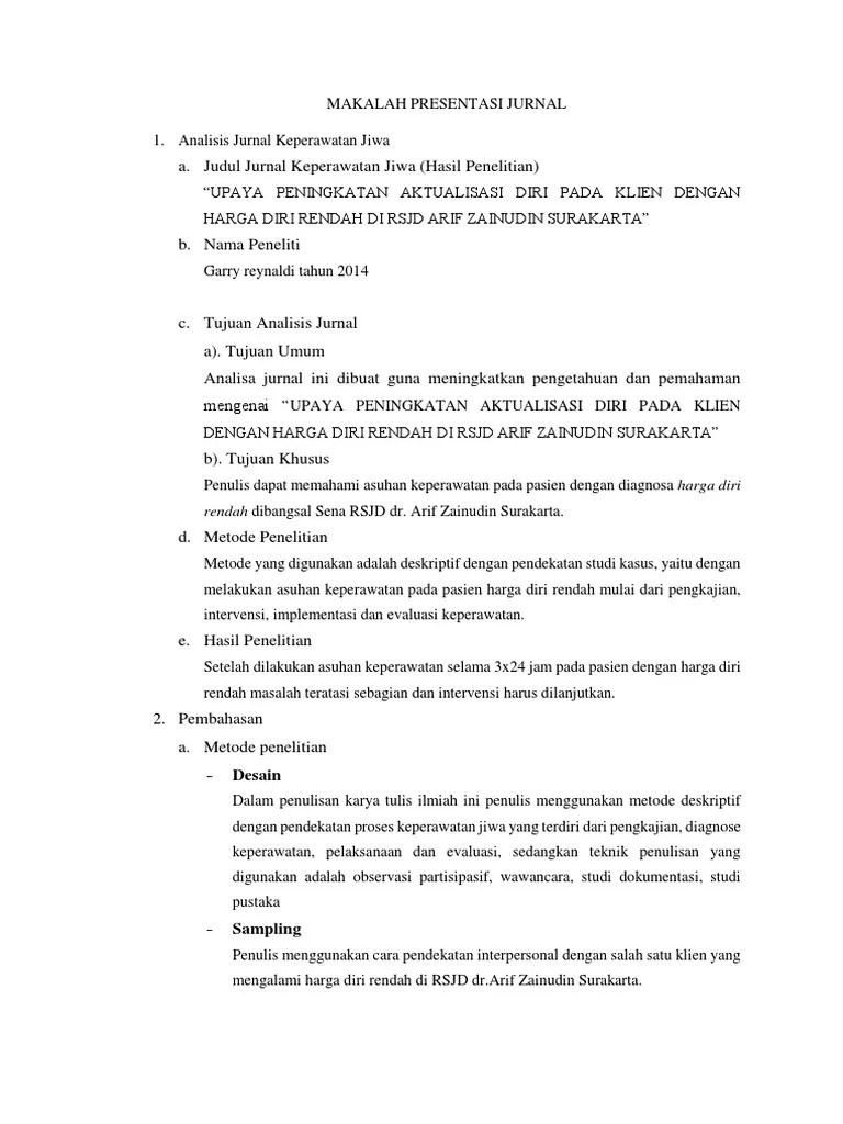 Makalah Presentasi Jurnal1 PDF