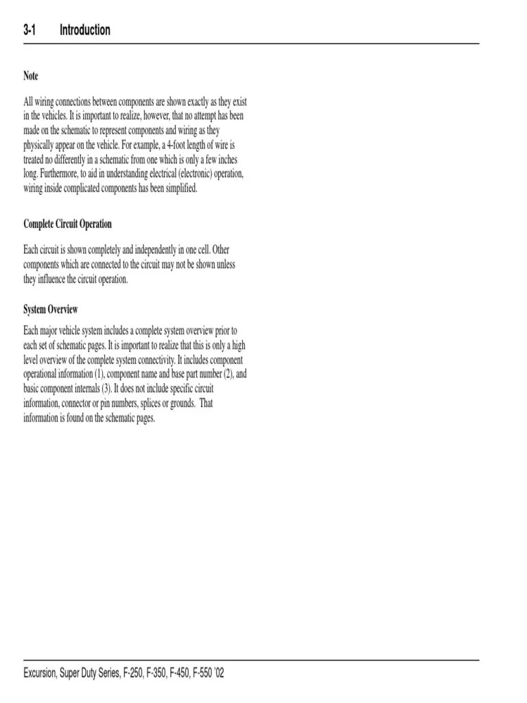 Ford 2002 Wiring Guide | PDF | Electrical Connector | Electrical Components