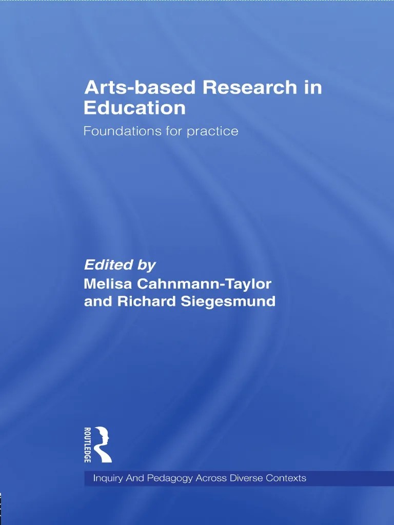 ArtsBased Research PDF Ethnopoetics Anthropology