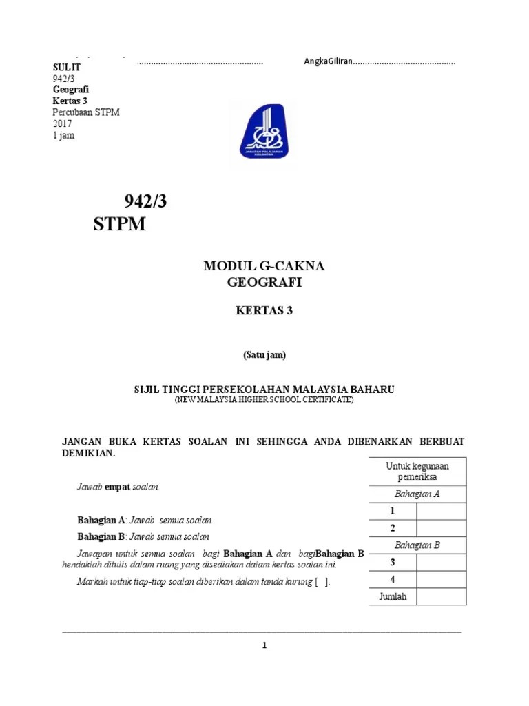 Skema Kertas 2 Kelantan 2017 Jawapan malaykiews