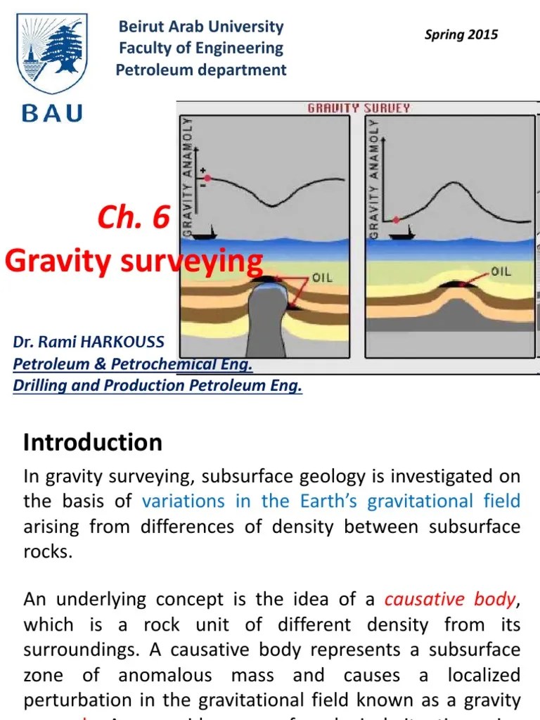 6. Gravity surveying.pdf Gravity Mass Free 30day Trial Scribd