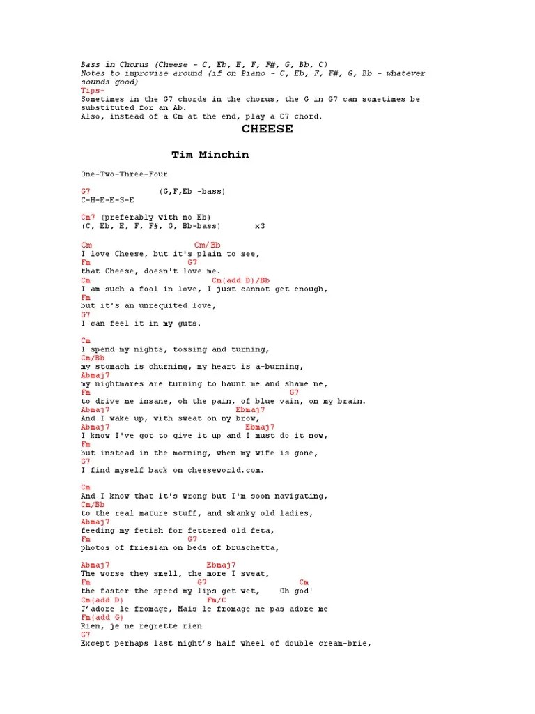 Cheese Chords Elements Of Music Music Theory Free 30day Trial Scribd
