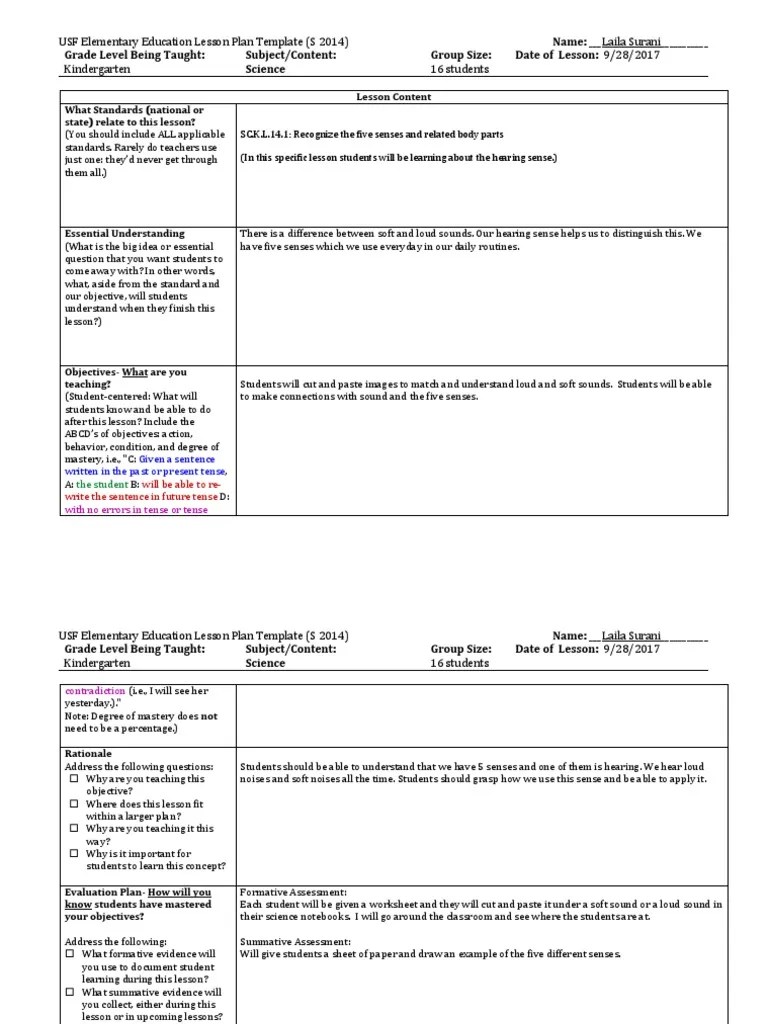CT Lesson Plan PDF Lesson Plan Teachers